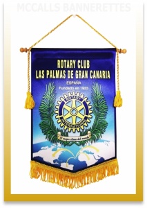 rotary banners design Image