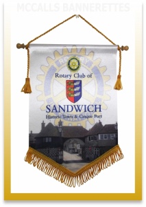 rotary international pennants design Image